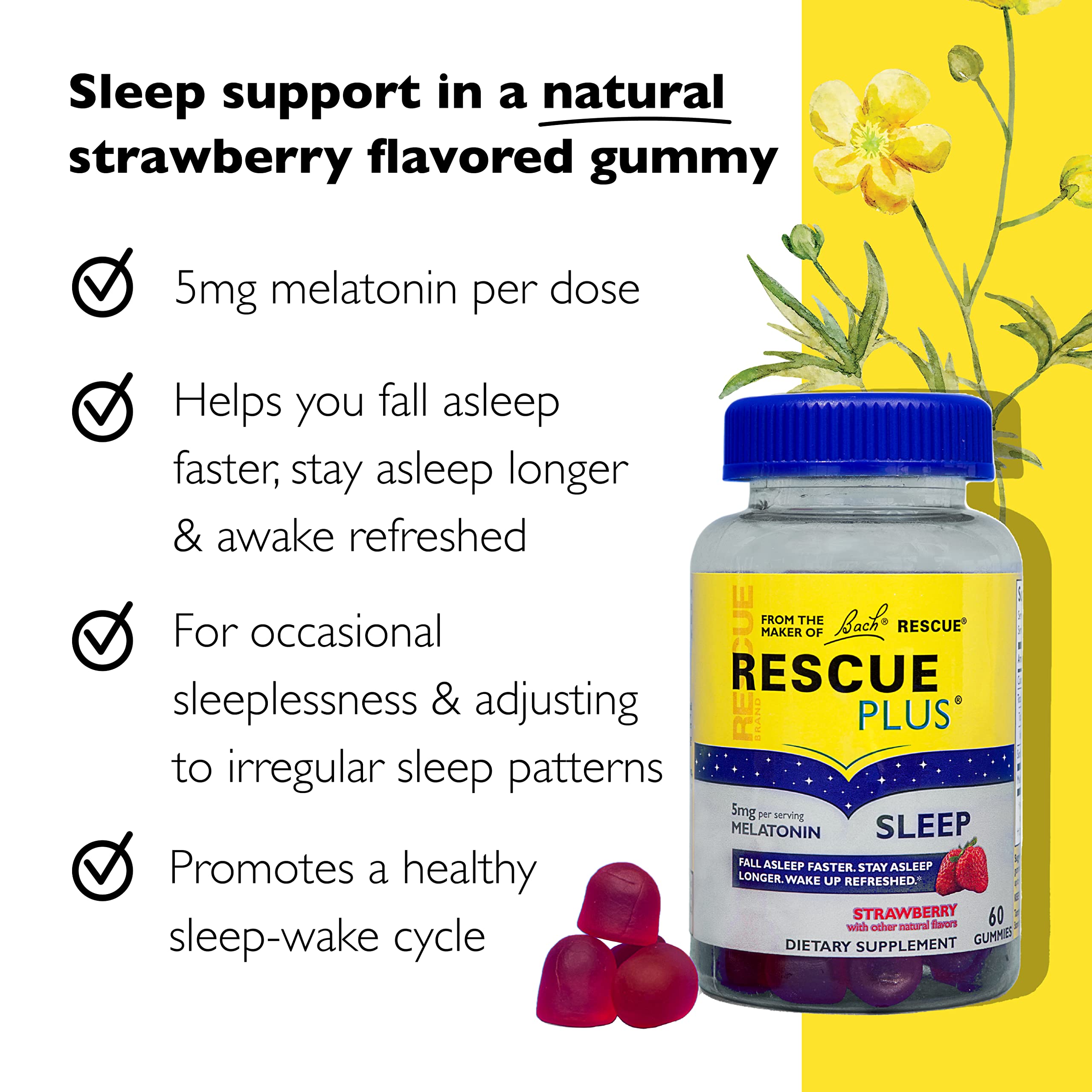 Foto 7 pulgar | Paquete De Ayuda Para Dormir Rescue Nighttime Con Bach Sleep Kids - Venta Internacional.