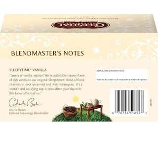 Foto 2 | Té De Hierbas Celestial Seasonings Sleepytime Vanilla 20 Bolsas - Venta Internacional.