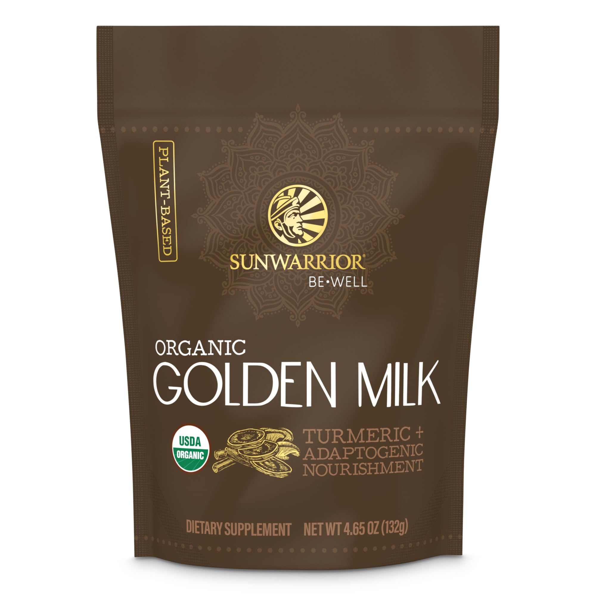 Foto 2 pulgar | Leche Dorada En Polvo Sunwarrior Organic 90 G (30 Srv) - Venta Internacional.