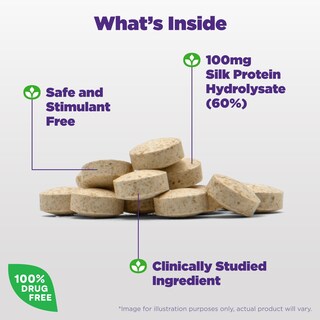 Foto 3 | Suplemento Natrol Cognium Memory Silk Protein 100 Mg 60 Comprimidos - Venta Internacional
