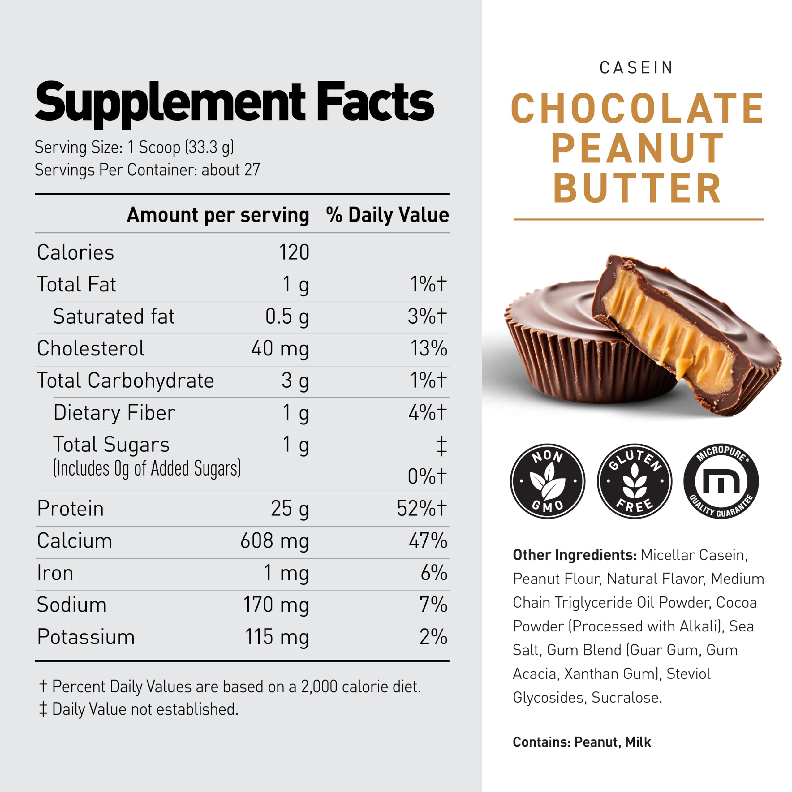 Foto 2 | Crema De Cacahuete De Chocolate Kaged Premium Con Proteína De Caseína En Polvo - Venta Internacional.