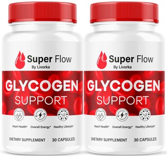 Foto 1 | Super Flow Glucogen Support 60 Cápsulas Durante 2 Meses (paquete De 2) - Venta Internacional.