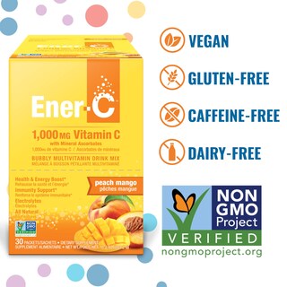 Foto 2 | Drink Mix Ener-c Multivitamínico De Melocotón Y Mango, 30 Sobres De 1000 Mg - Venta Internacional.