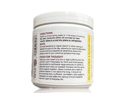 Foto 5 | Multivitamínica Sufficient-c Vitamina C No Transgénica 125 G - Venta Internacional