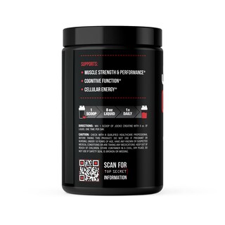 Foto 2 | Suplemento De Monohidrato De Creatina En Polvo Jocko Fuel, 454 G - Venta Internacional.