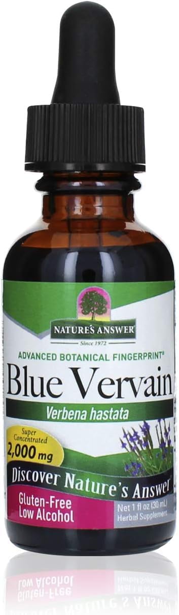 Foto 4 pulgar | Complementa La Hierba Verbena Azul De Nature's Answer De 30 Ml Con Alcohol - Venta Internacional.