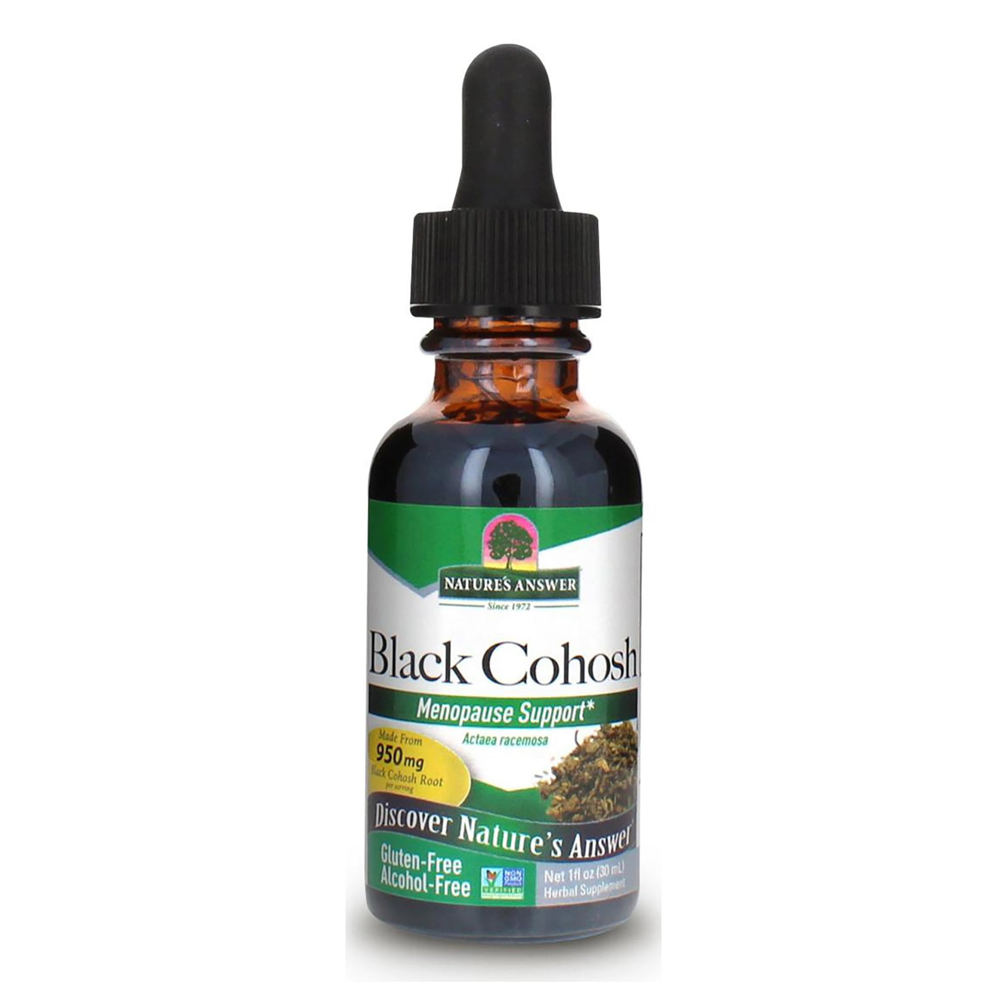 Foto 2 pulgar | Suplemento De Extracto De Cohosh Negro De Nature's Answer, 30 Ml, Sin Alcohol - Venta Internacional.
