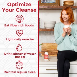 Foto 5 | Supplement Health Plus Colon Cleanse, Apoyo Digestivo, 200 Cápsulas - Venta Internacional.
