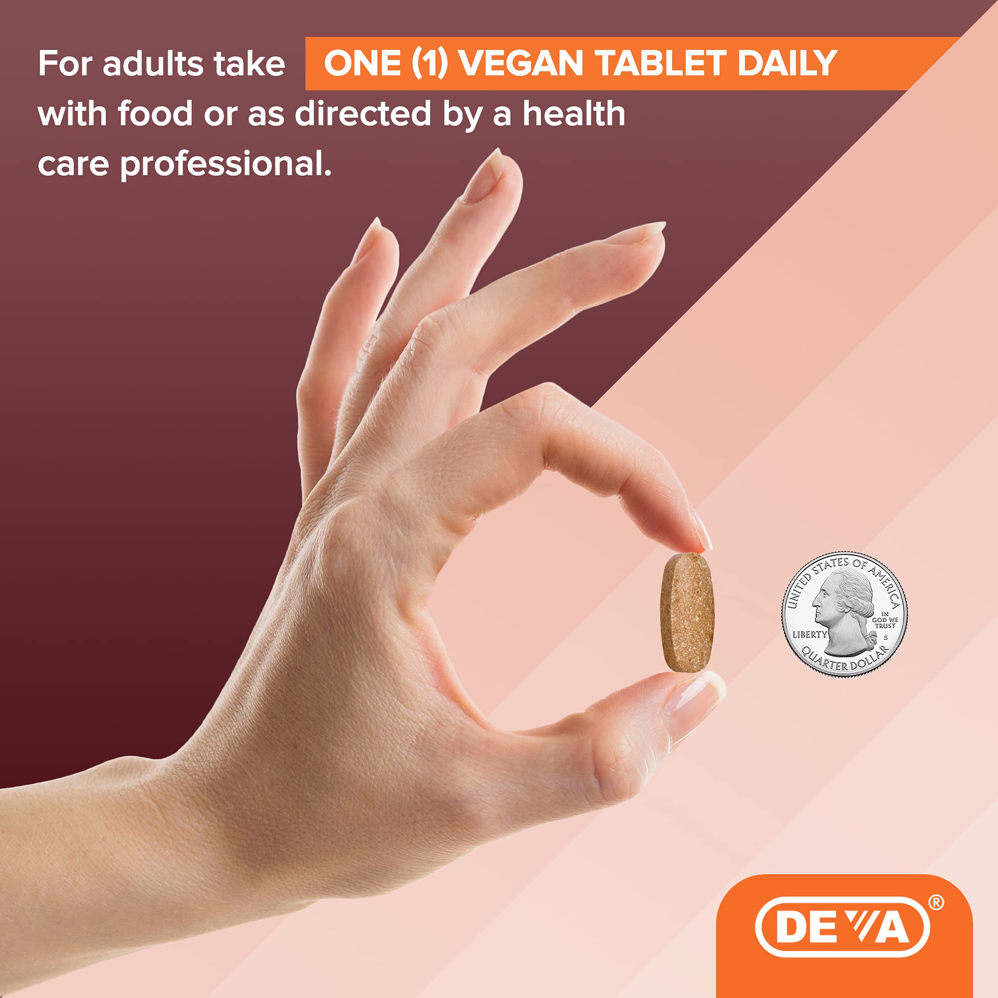 Foto 6 pulgar | Suplemento Deva De Vitamina C Premium A Base De Alimentos Veganos, 90 Tabletas - Venta Internacional.