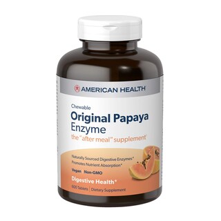Foto 1 | Tabletas Masticables American Health Original Papaya Enzyme 600 - Venta Internacional.