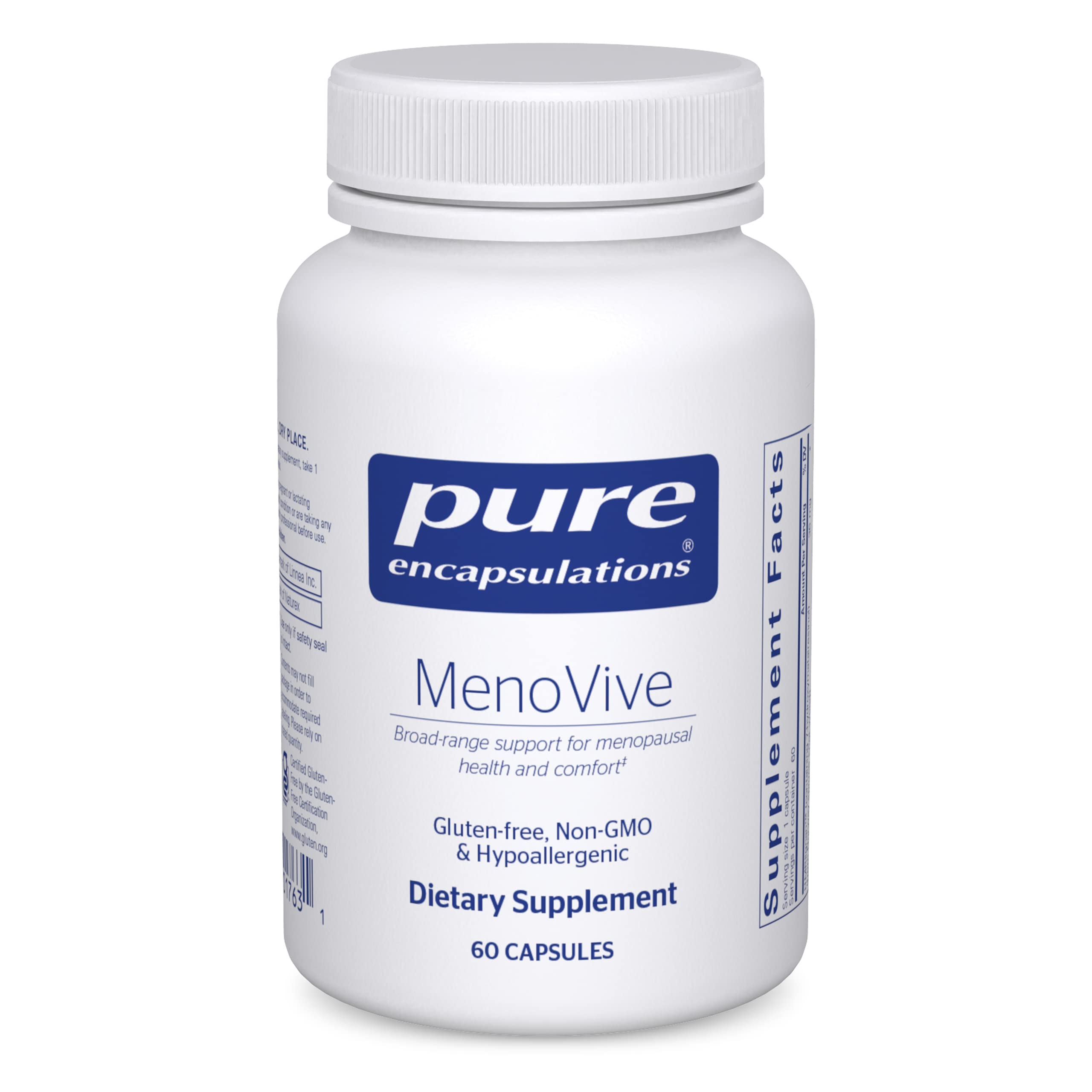 Foto 1 | Suplemento Pure Encapsulations Menovive Menopausal Health 60 Cápsulas - Venta Internacional.