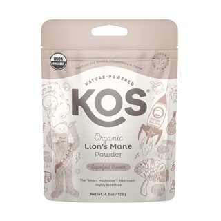 Foto 1 | Suplemento Kos Organic Lion's Mane Powder, Bolsa De 35 Porciones - Venta Internacional.