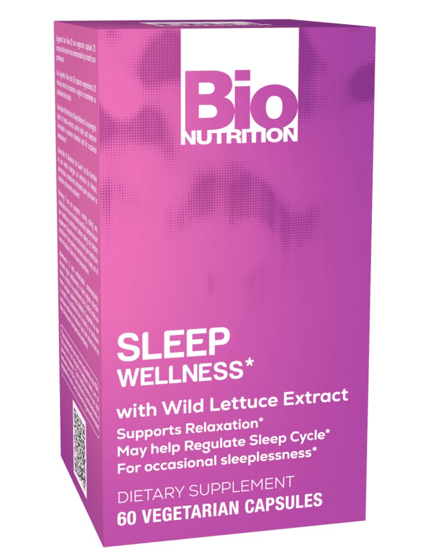 Foto 2 pulgar | Suplemento Para Dormir Bio Nutrition Sleep Wellness 60 Cápsulas - Venta Internacional.