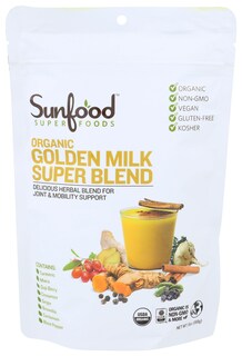 Foto 1 | Superfood Golden Milk Sunfood Superfoods 180 Ml - Venta Internacional.