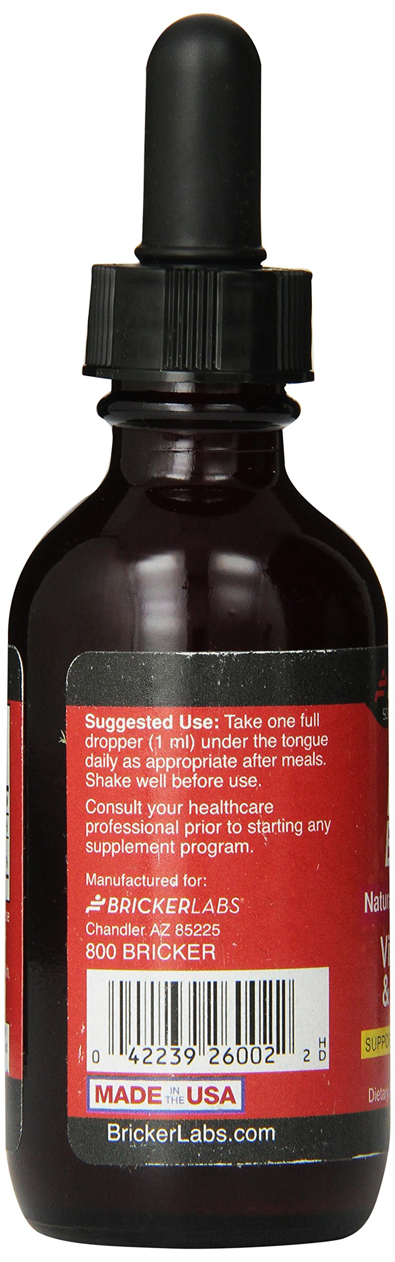 Foto 3 pulgar | Suplemento Brickerlab B12 Blast Liquid 60 Ml - Venta Internacional.