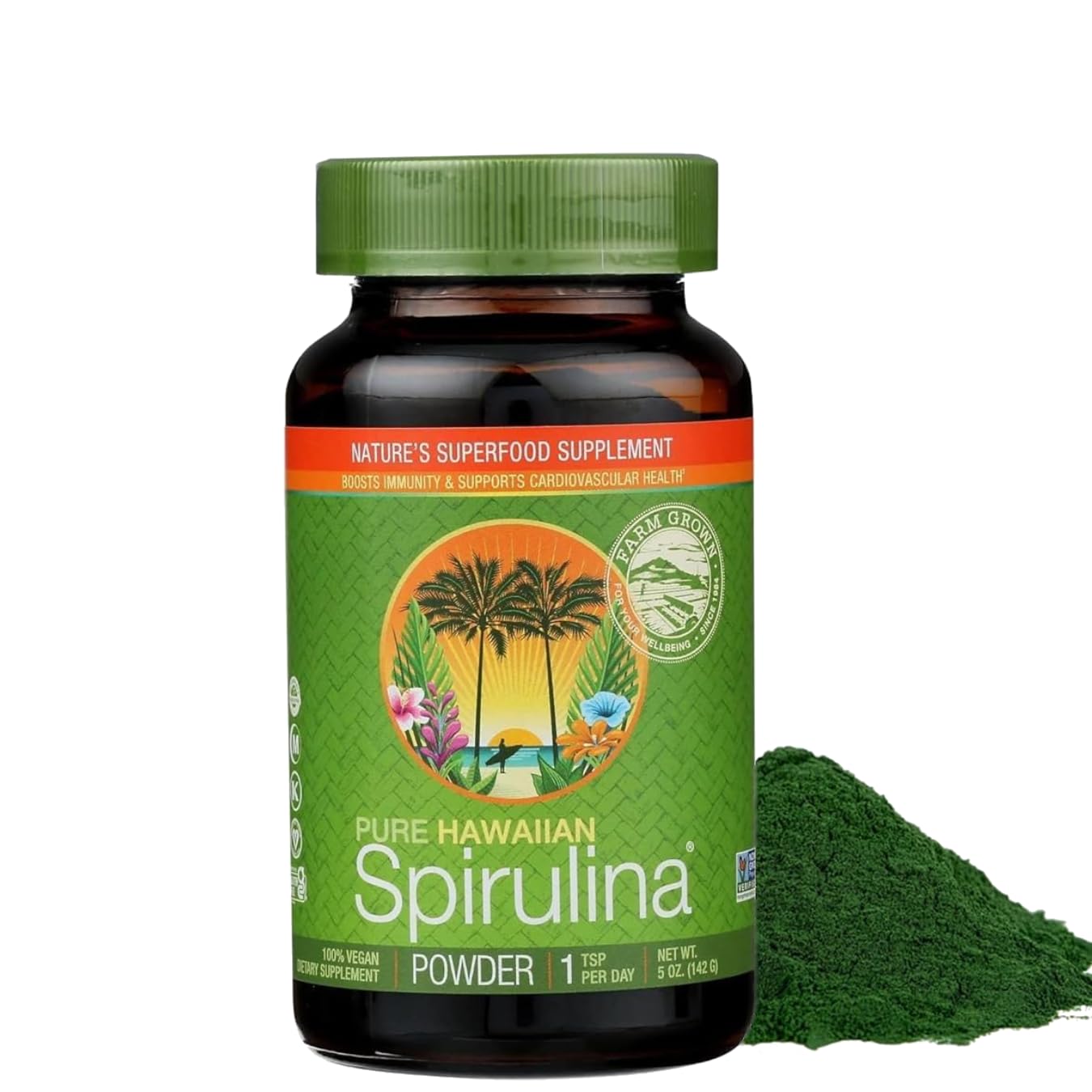 Foto 2 pulgar | Espirulina En Polvo Nutrex Hawaii Pure Hawaiian 150 Ml - Venta Internacional.