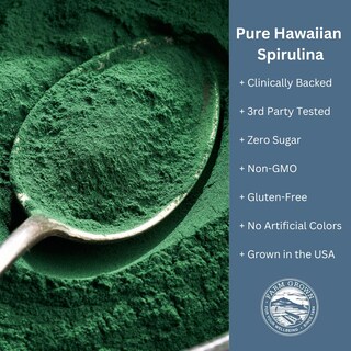 Foto 2 | Espirulina En Polvo Nutrex Hawaii Pure Hawaiian 150 Ml - Venta Internacional.
