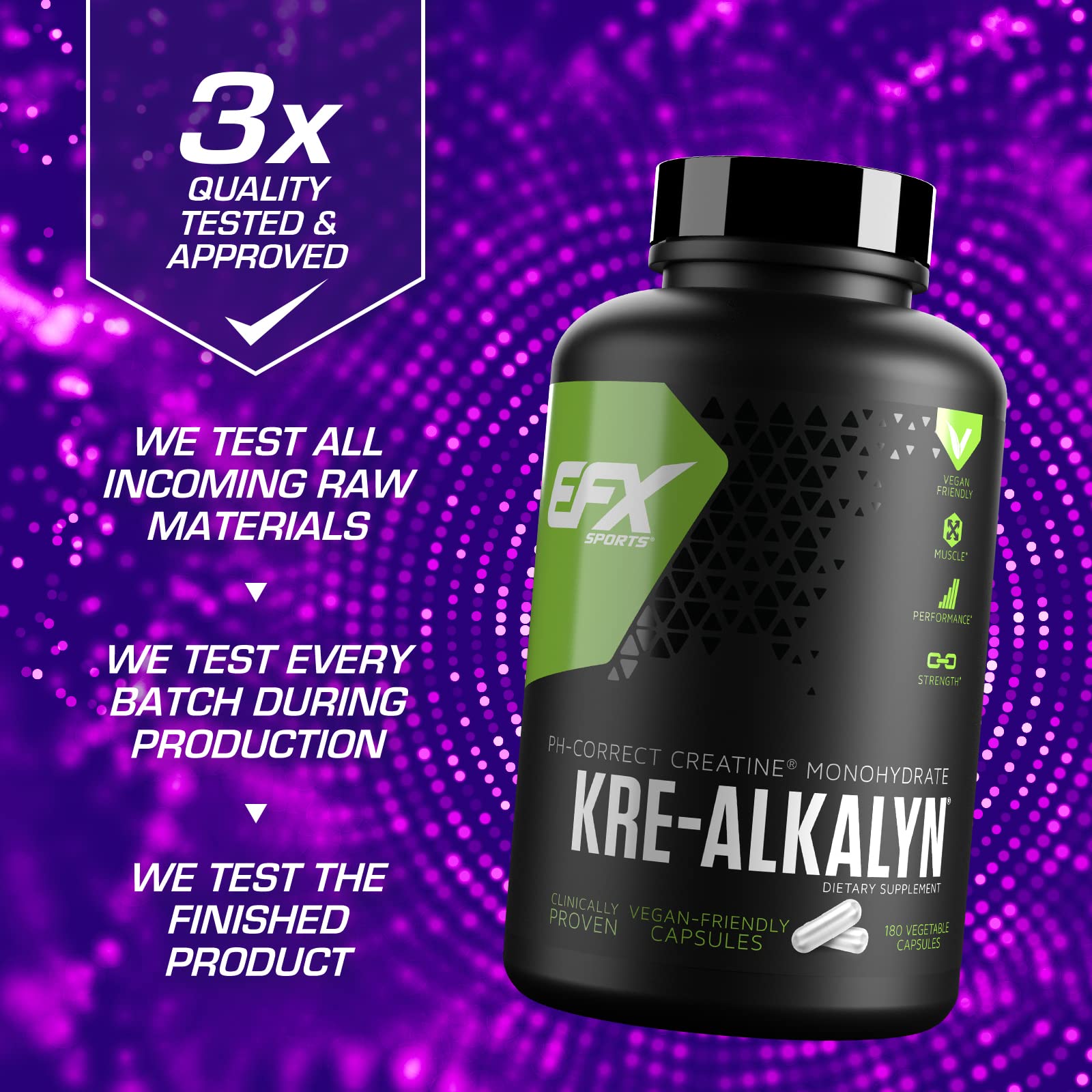 Foto 7 pulgar | Suplemento Efx Sports Kre-alkalyn Efx Ph Correct Creatina - Venta Internacional.