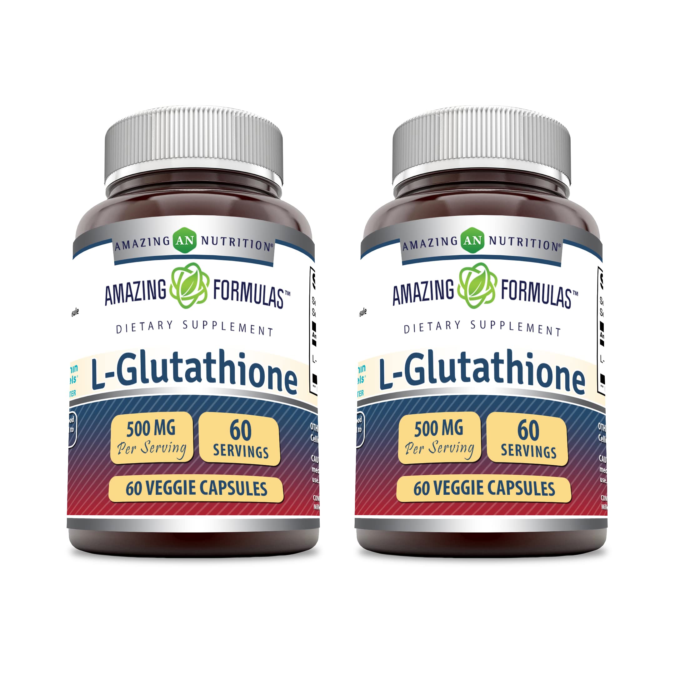 Foto 2 pulgar | Suplemento De 500 Mg De L-glutatión Reducido De Amazing Formulas - Venta Internacional.