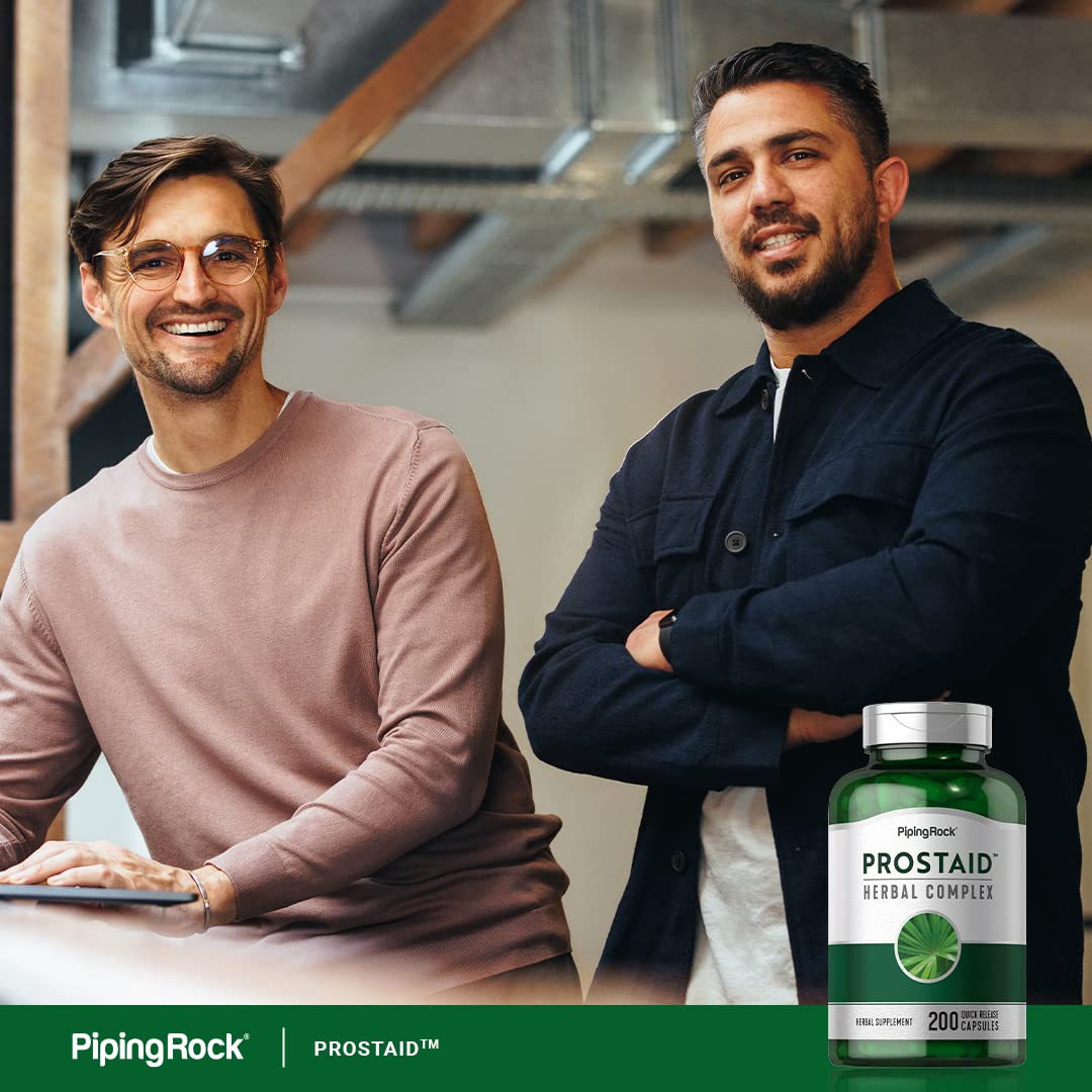 Foto 6 | Suplemento Piping Rock Prostaid Herbal Complex 200 Cápsulas - Venta Internacional.