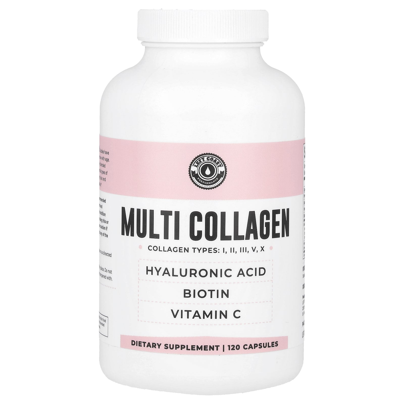 Foto 2 pulgar | Suplemento Left Coast Performance Multi Collagen 120 Cápsulas - Venta Internacional.