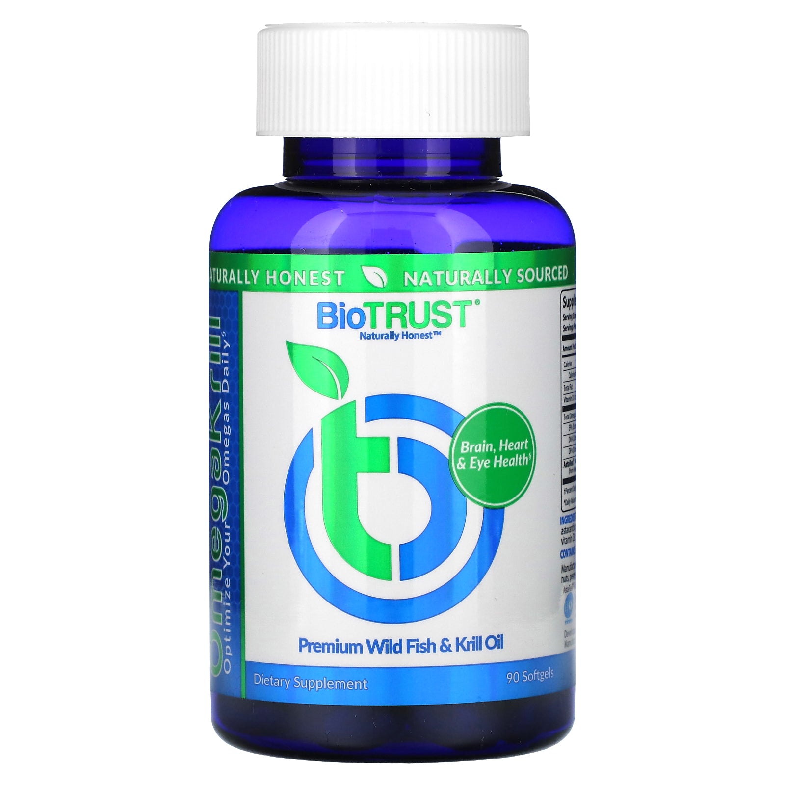 Foto 1 | Suplemento Biotrust Omegakrill 90 Cápsulas Blandas - Venta Internacional.