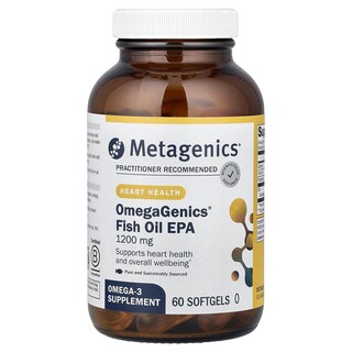 Foto 1 | Suplemento Metagenics Omegagenics De Aceite De Pescado Epa 1200 Mg 60 Cápsulas Blandas - Venta Internacional.