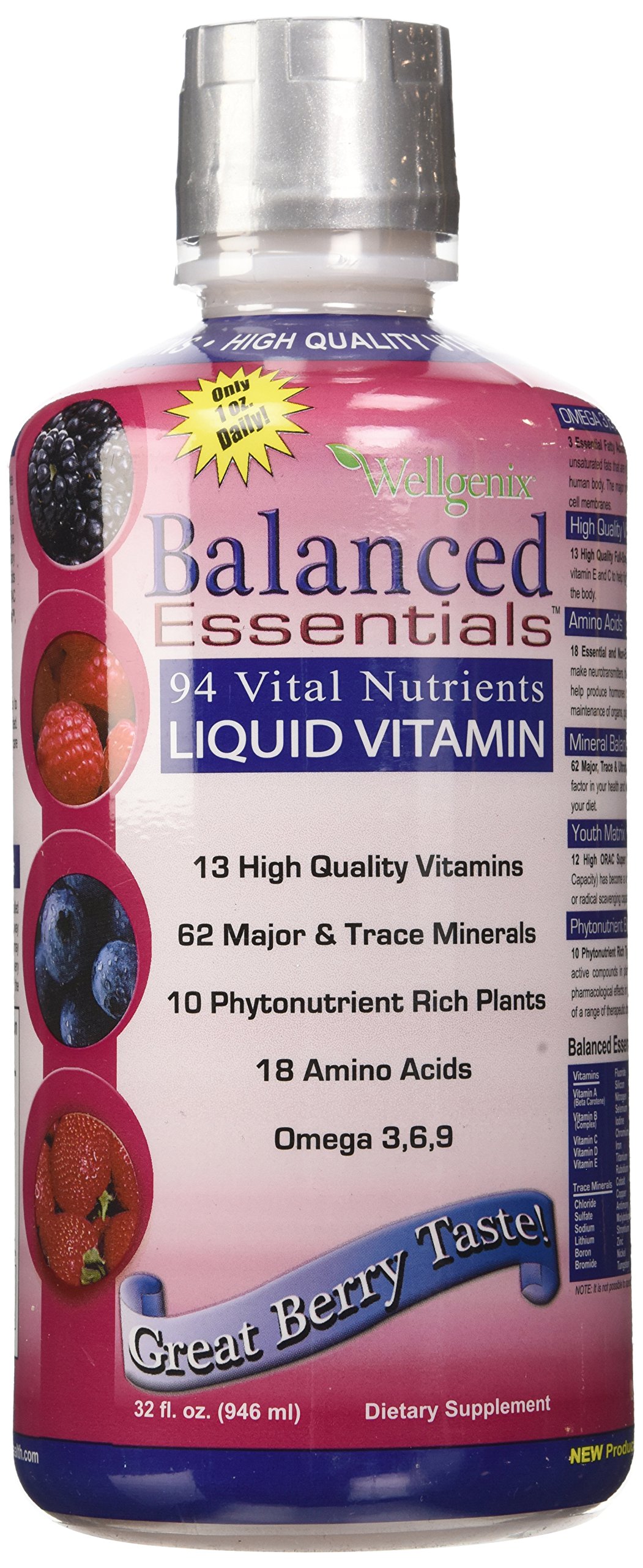 Foto 2 pulgar | Suplemento Heaven Sent Balanced Essentials Fruit Ponch 946 Ml - Venta Internacional.
