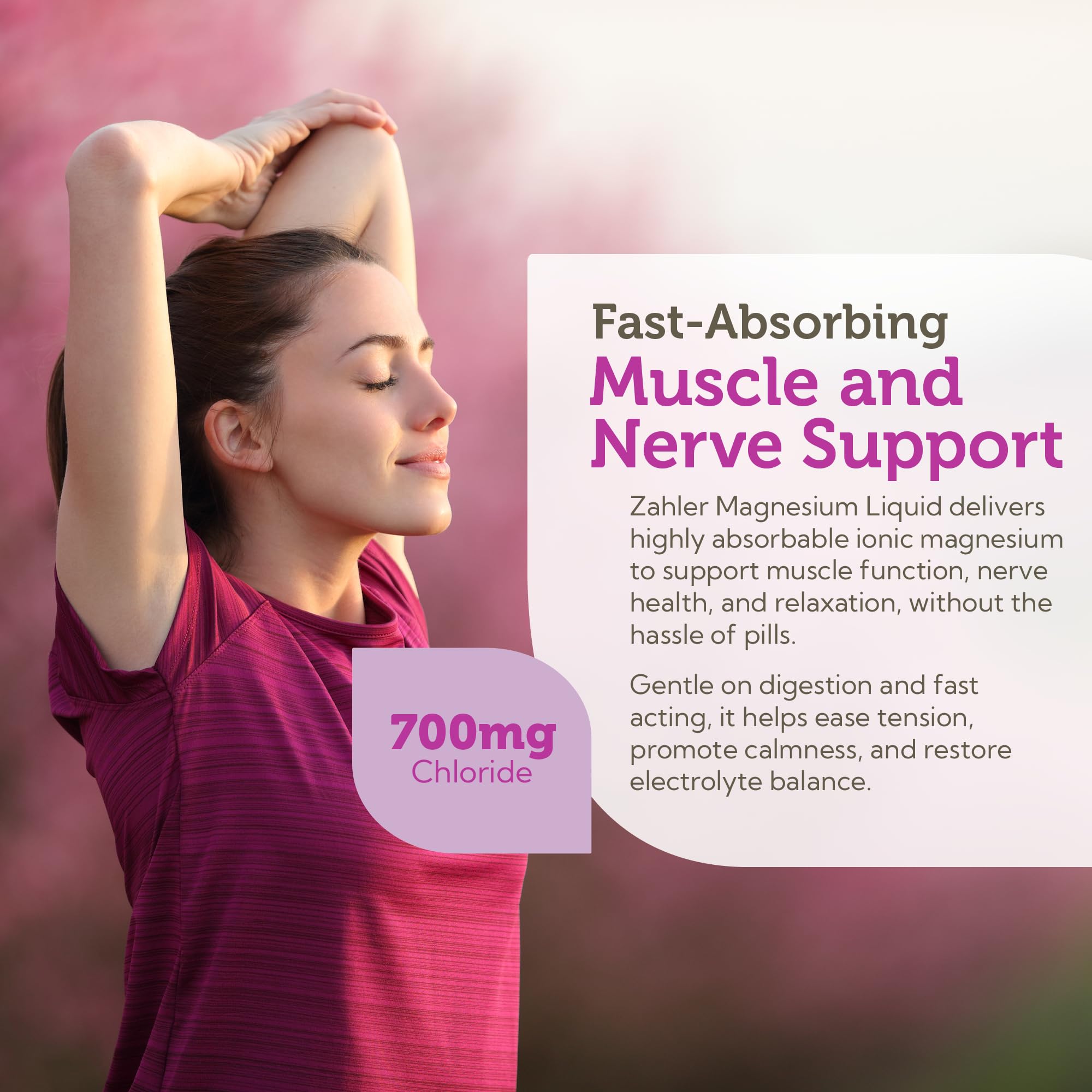 Foto 4 pulgar | Suplemento De Cloruro De Magnesio Líquido Zahler 120 Ml - Venta Internacional.