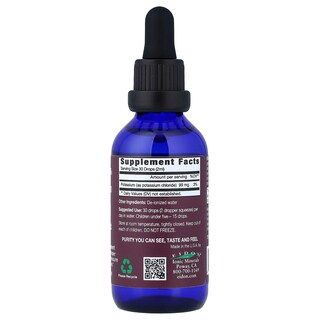 Foto 2 | Suplemento Líquido De Potasio Eidon Ionic Minerals, 60 Ml - Venta Internacional.