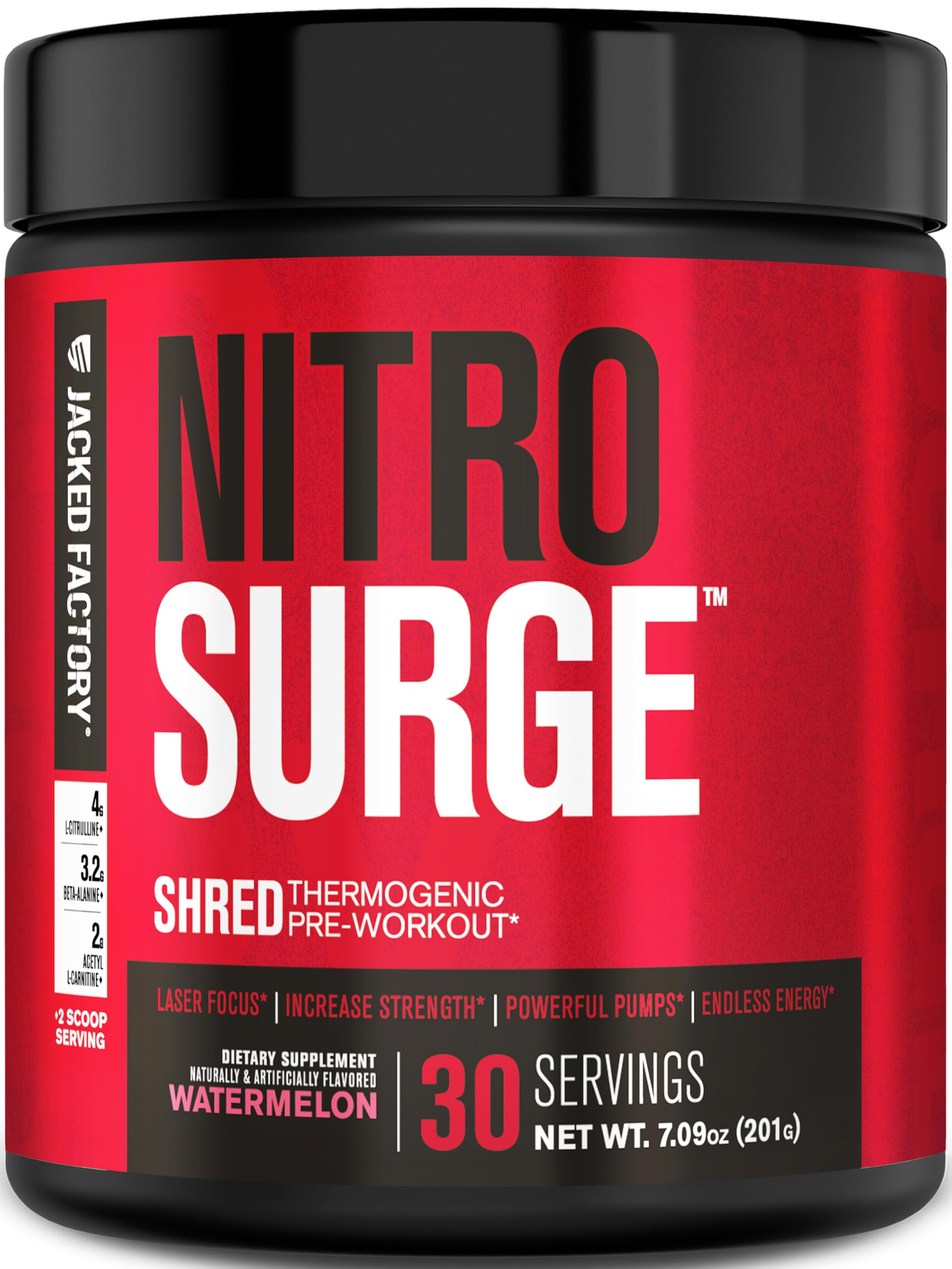 Foto 2 pulgar | Suplemento Para Antes Del Entrenamiento Jacked Factory Nitrosurge Shred - Venta Internacional.