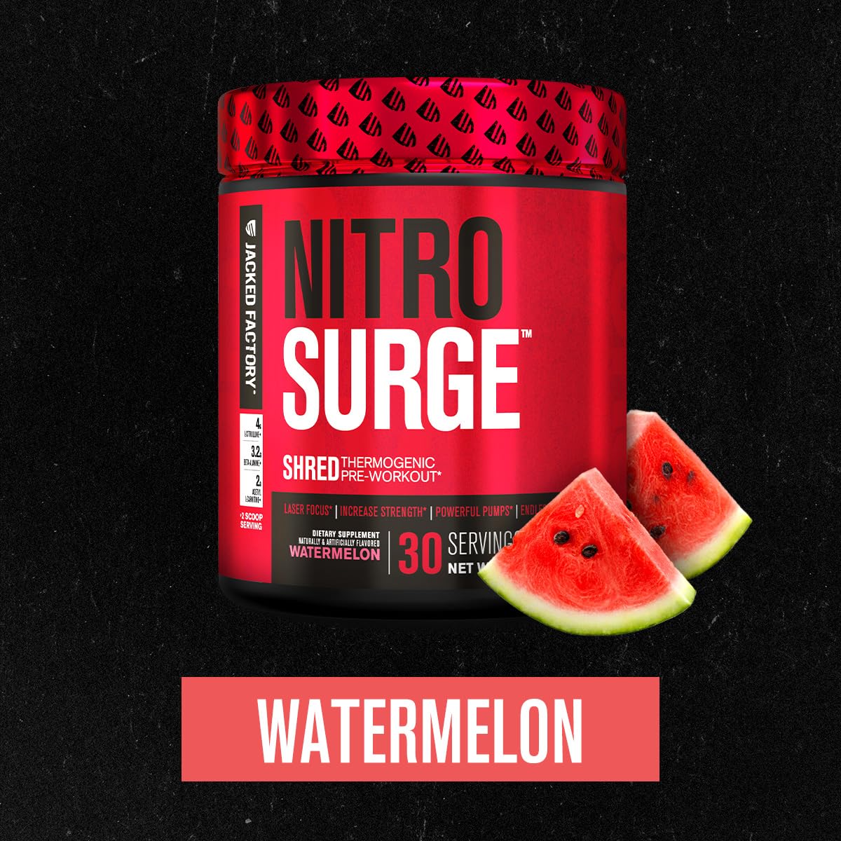 Foto 4 pulgar | Suplemento Para Antes Del Entrenamiento Jacked Factory Nitrosurge Shred - Venta Internacional.