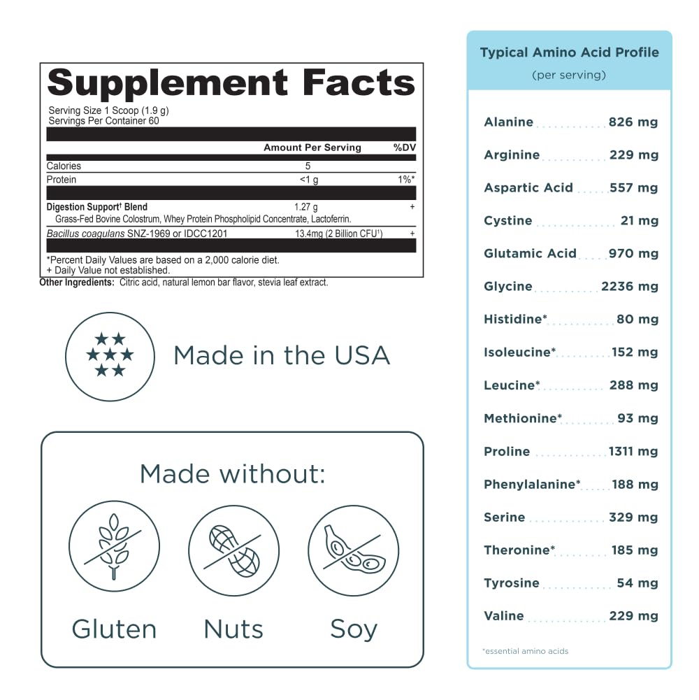 Foto 7 | Suplemento De Superalimento En Polvo De Calostro De Ancient Nutrition - Venta Internacional.