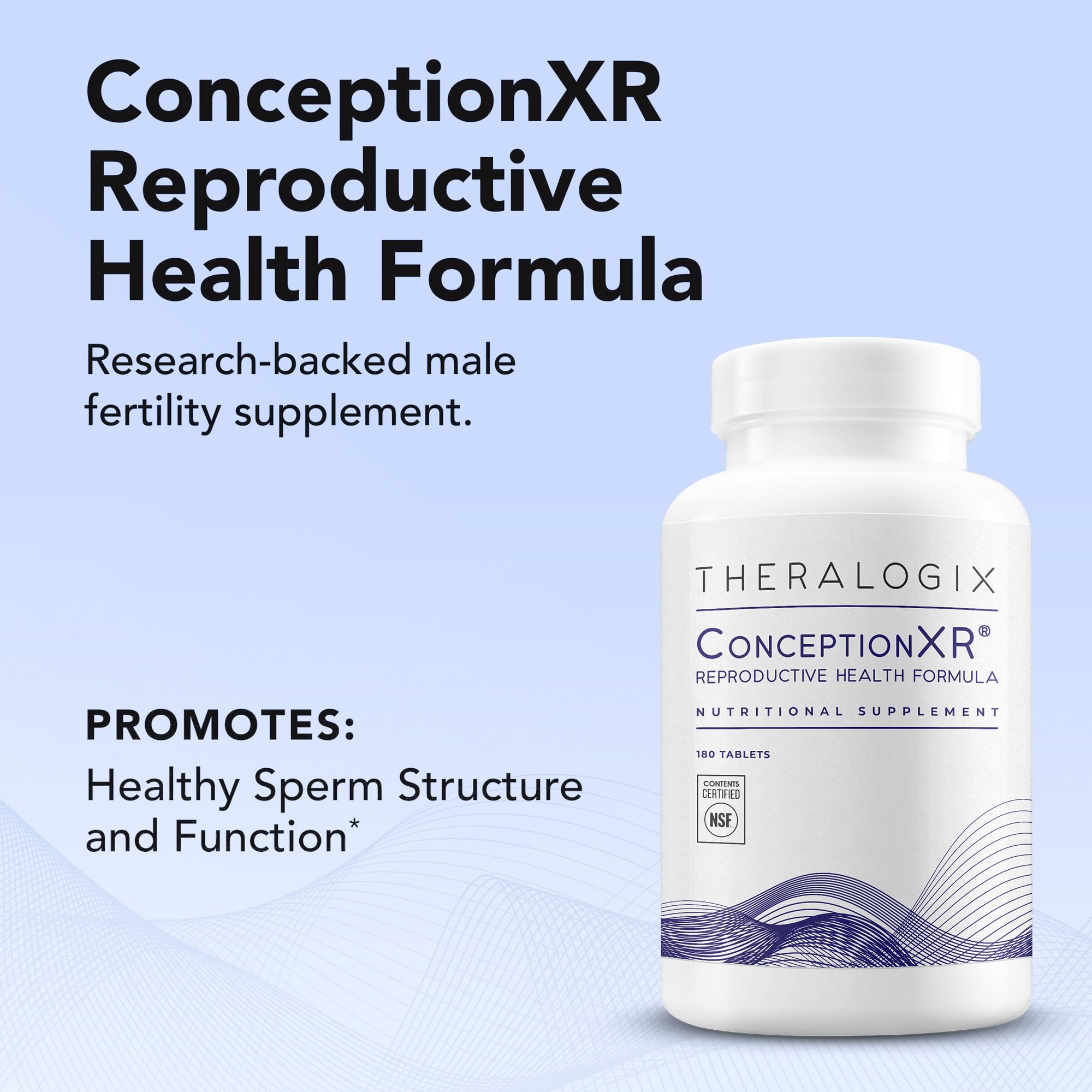 Foto 5 pulgar | Suplemento Theralogix Conceptionxr Reproductive Health Men 180 Tabletas - Venta Internacional.