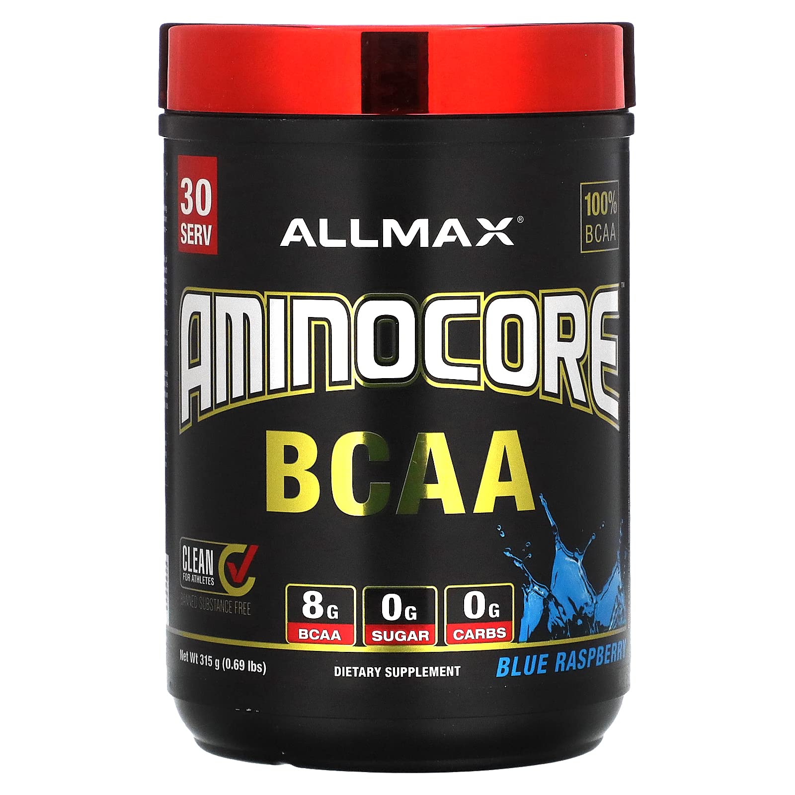 Foto 1 | Suplemento Allmax Nutrition Aminocore Bcaa 315 G De Frambuesa Azul - Venta Internacional.
