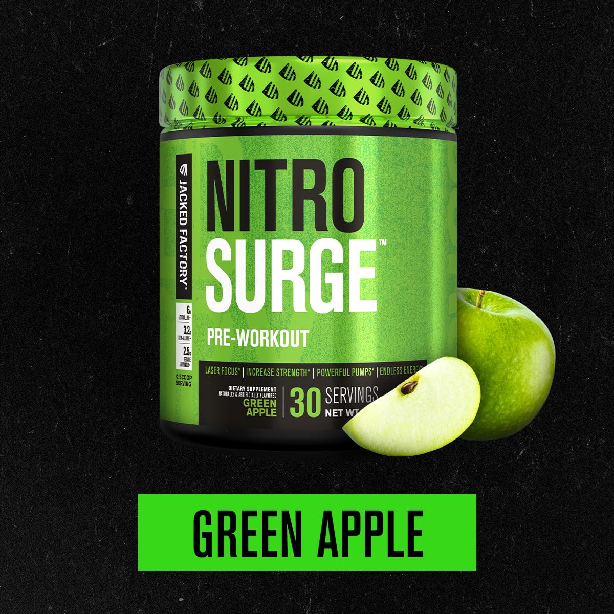 Foto 3 pulgar | Suplemento Para Antes Del Entrenamiento Jacked Factory Nitrosurge, 30 Porciones - Venta Internacional.