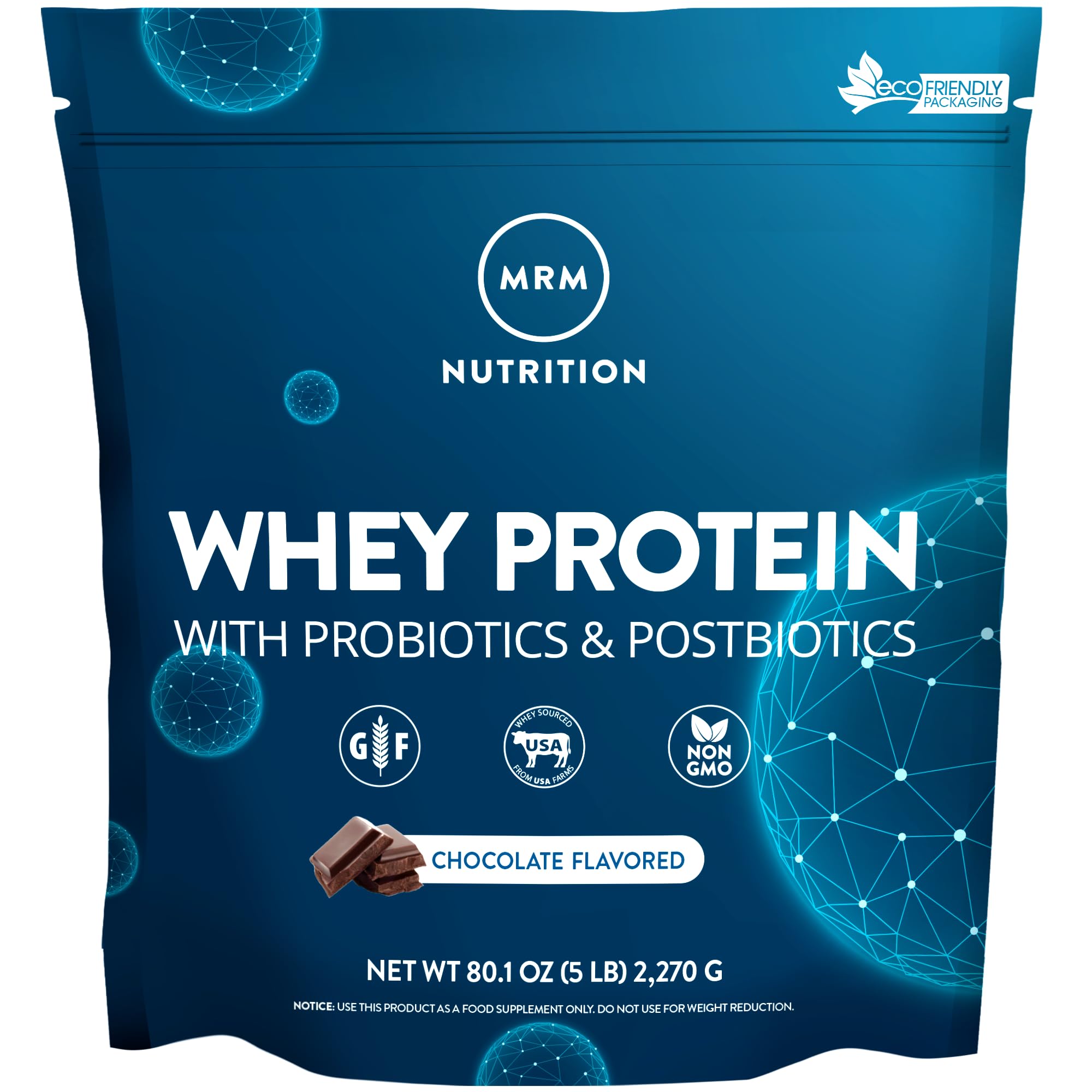 Foto 2 pulgar | Whey Protein Mrm Nutrition Sabor Chocolate 87 Porciones - Venta Internacional.