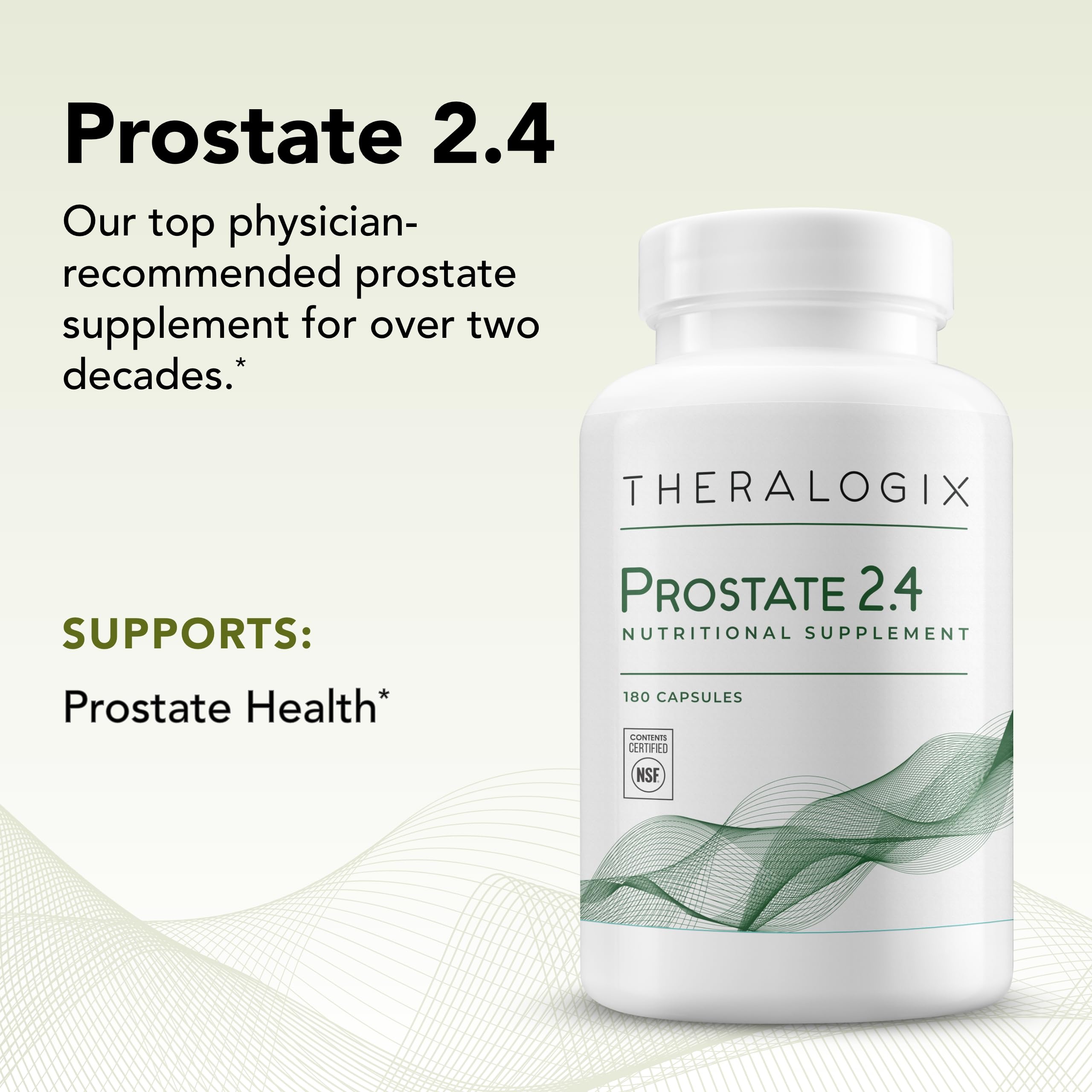 Foto 4 pulgar | Suplemento Theralogix Prostate 2.4 180 Cápsulas Para 90 Días - Venta Internacional.
