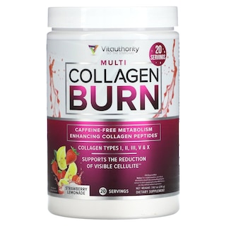 Foto 1 | Suplemento Vitauthority Multi Collagen Burn 216 G De Fresa - Venta Internacional.