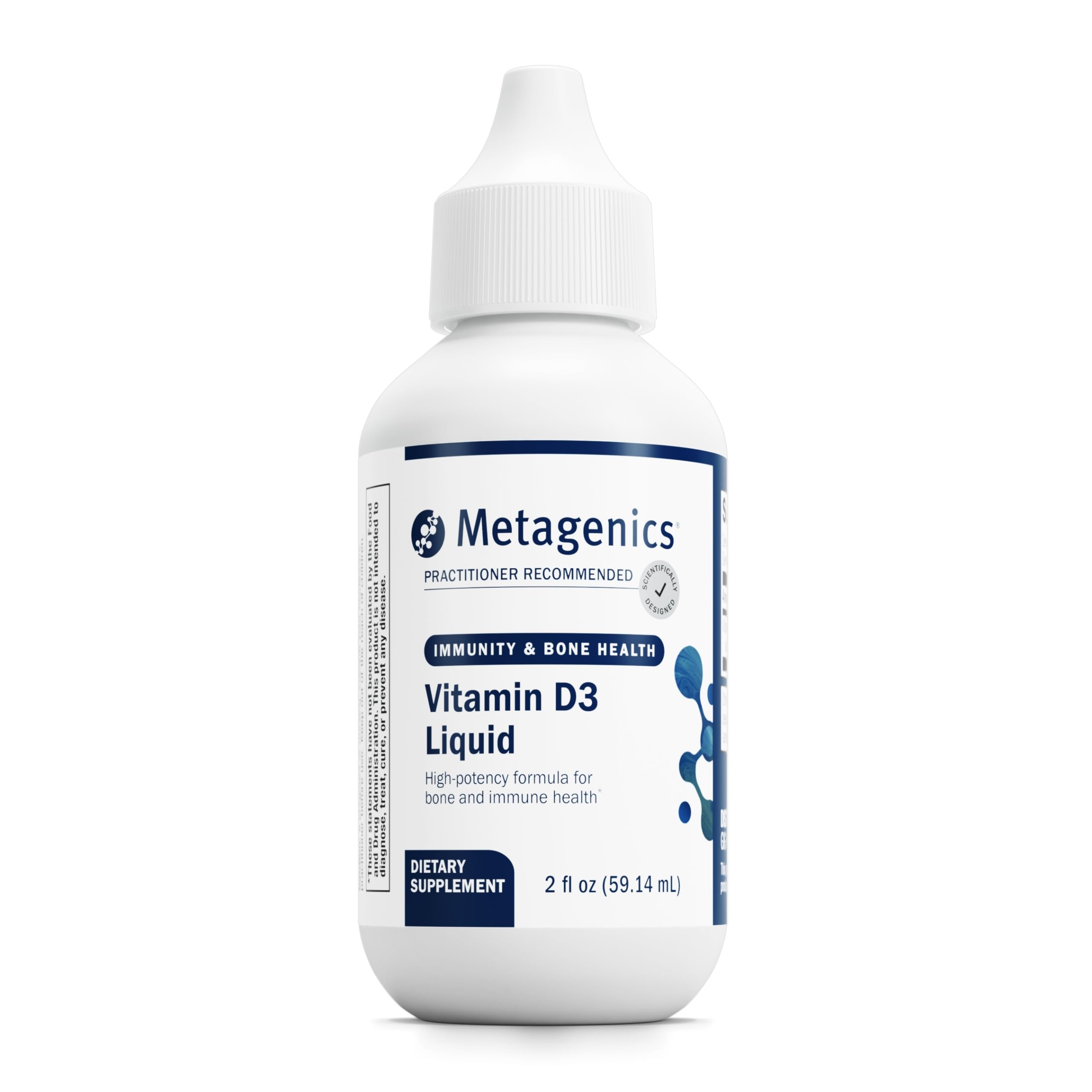 Foto 2 pulgar | Suplemento Metagenics De Vitamina D3 Líquido, 60 Ml, Salud Ósea - Venta Internacional.