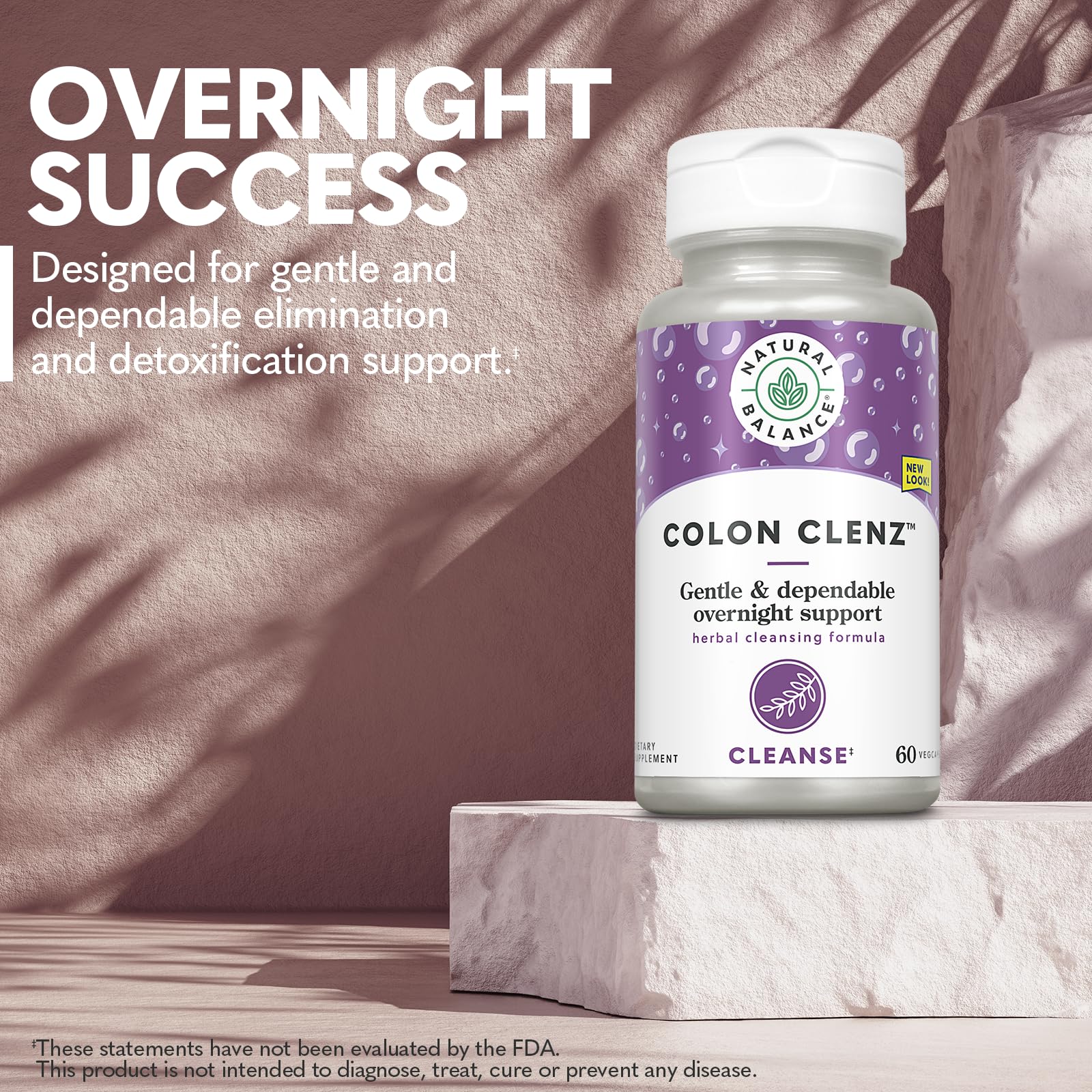 Foto 4 pulgar | Suplemento Natural Balance Colon Clenz Herbal 60 Cápsulas Vegetarianas - Venta Internacional