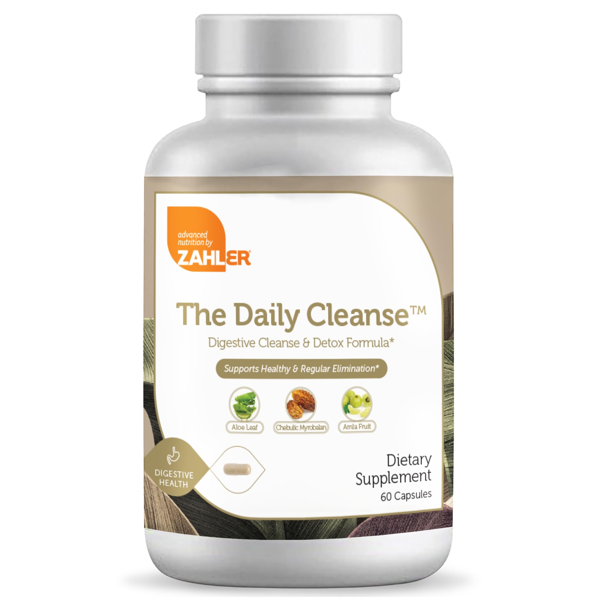 Foto 2 pulgar | Suplemento Zahler Daily Cleanse Digestive Detox 60 Cápsulas - Venta Internacional.
