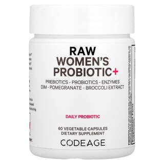 Foto 1 | Suplemento Codeage Raw Probiotic+ Para Mujer, 60 Cápsulas Vegetales - Venta Internacional.