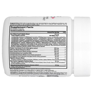 Foto 2 | Suplemento Codeage Raw Probiotic+ Para Mujer, 60 Cápsulas Vegetales - Venta Internacional.