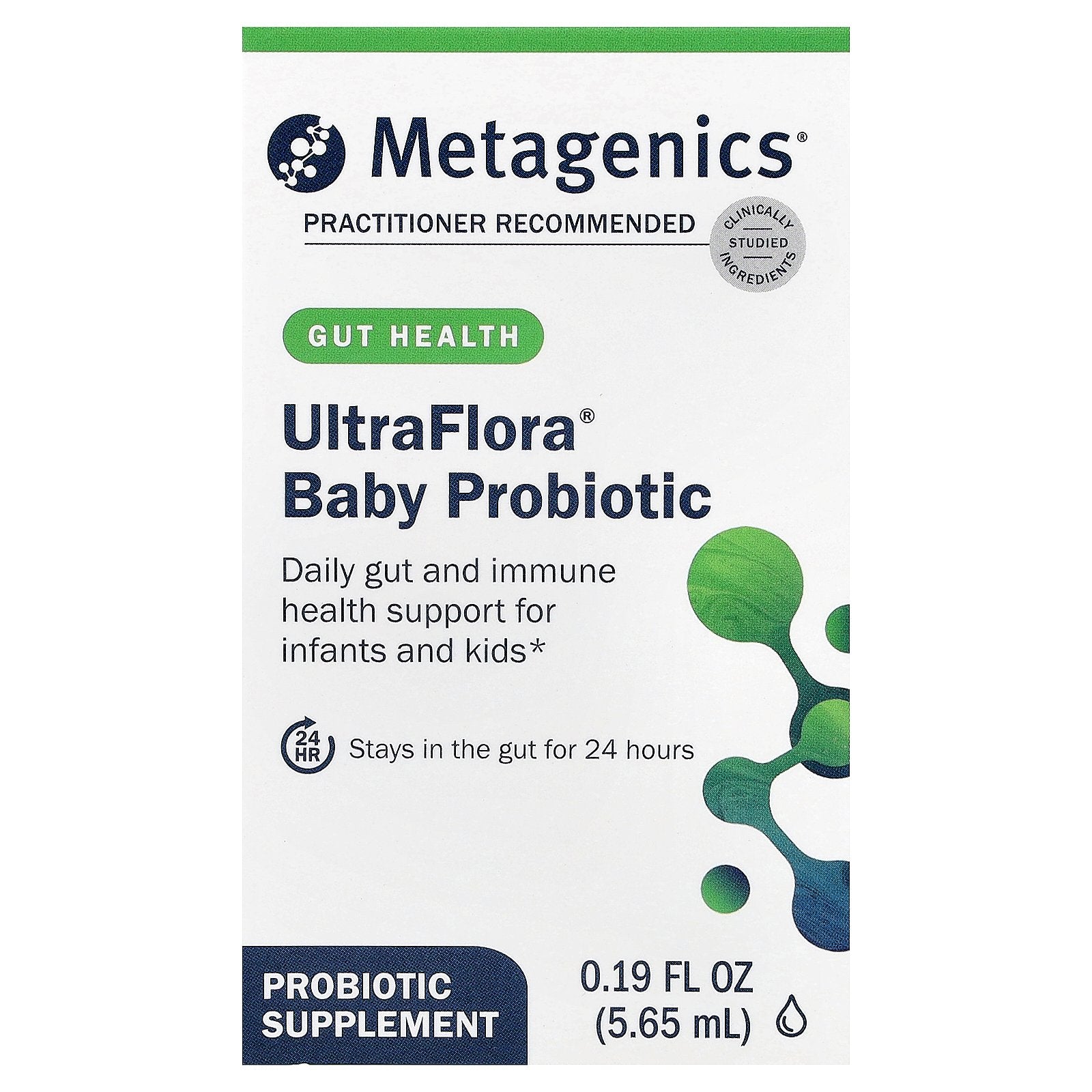 Foto 2 pulgar | Suplemento Probiótico Metagenics Ultraflora Baby 5,65 Ml - Venta Internacional.