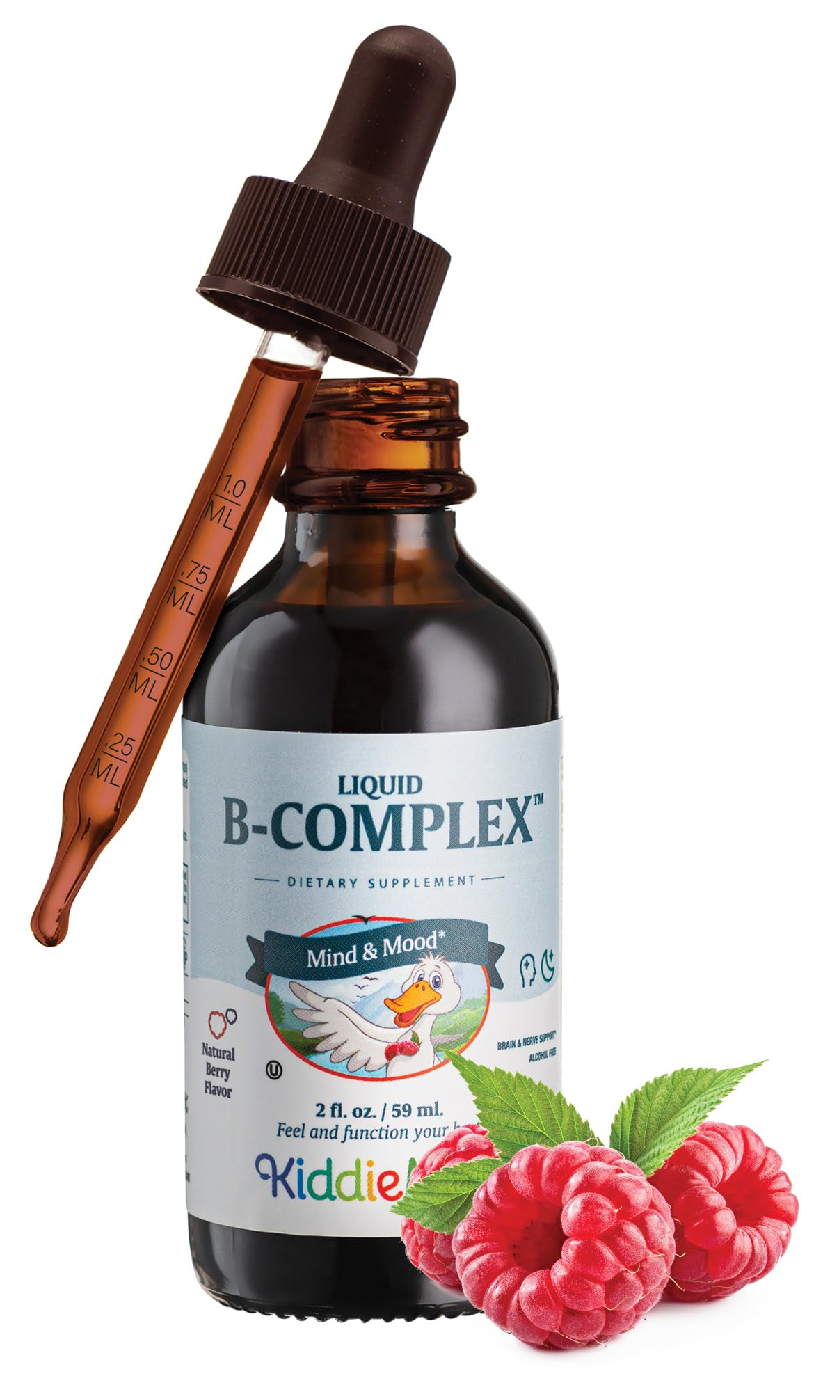 Foto 2 pulgar | Suplemento Vitamínico Maxi Health Kids Raspberry B Complex 60 Ml - Venta Internacional.