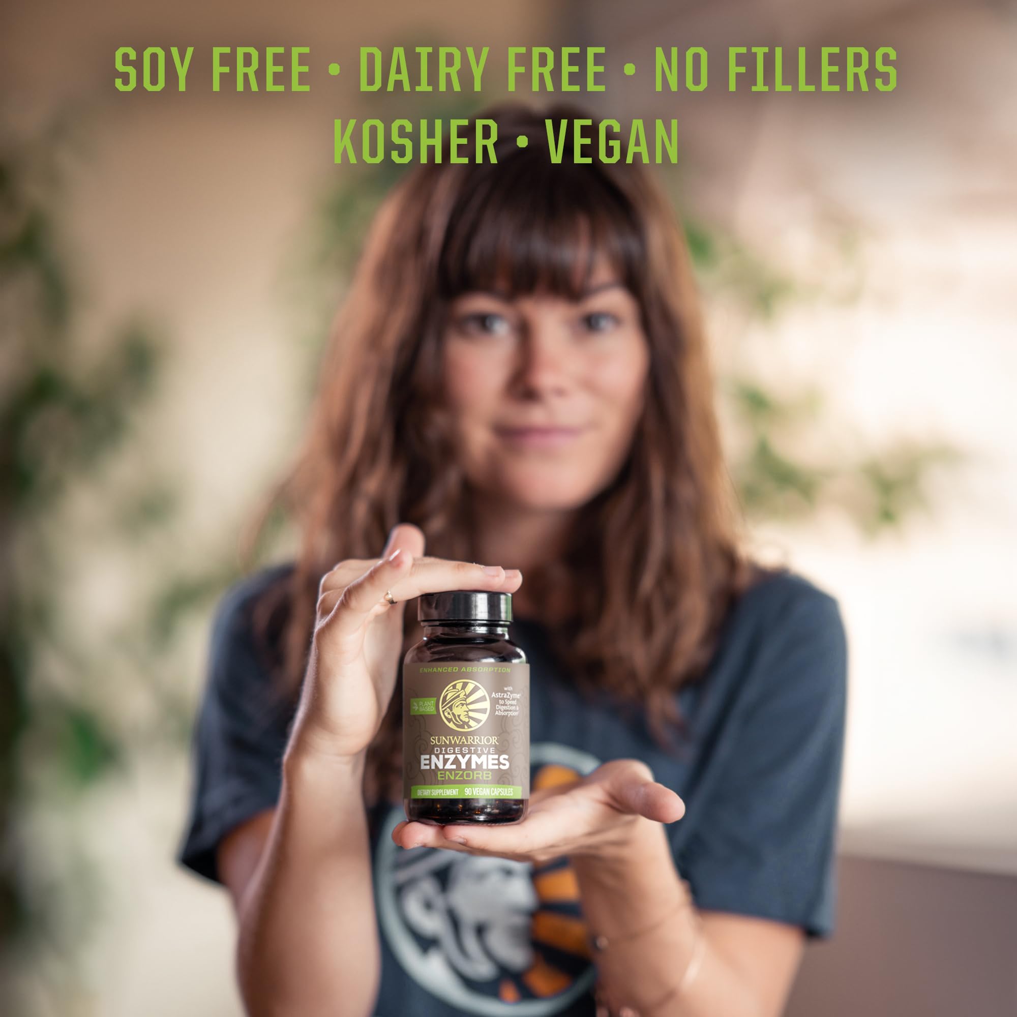 Foto 5 | Enzimas Digestivas Probióticas Sunwarrior Enzorb Vegan - Venta Internacional.