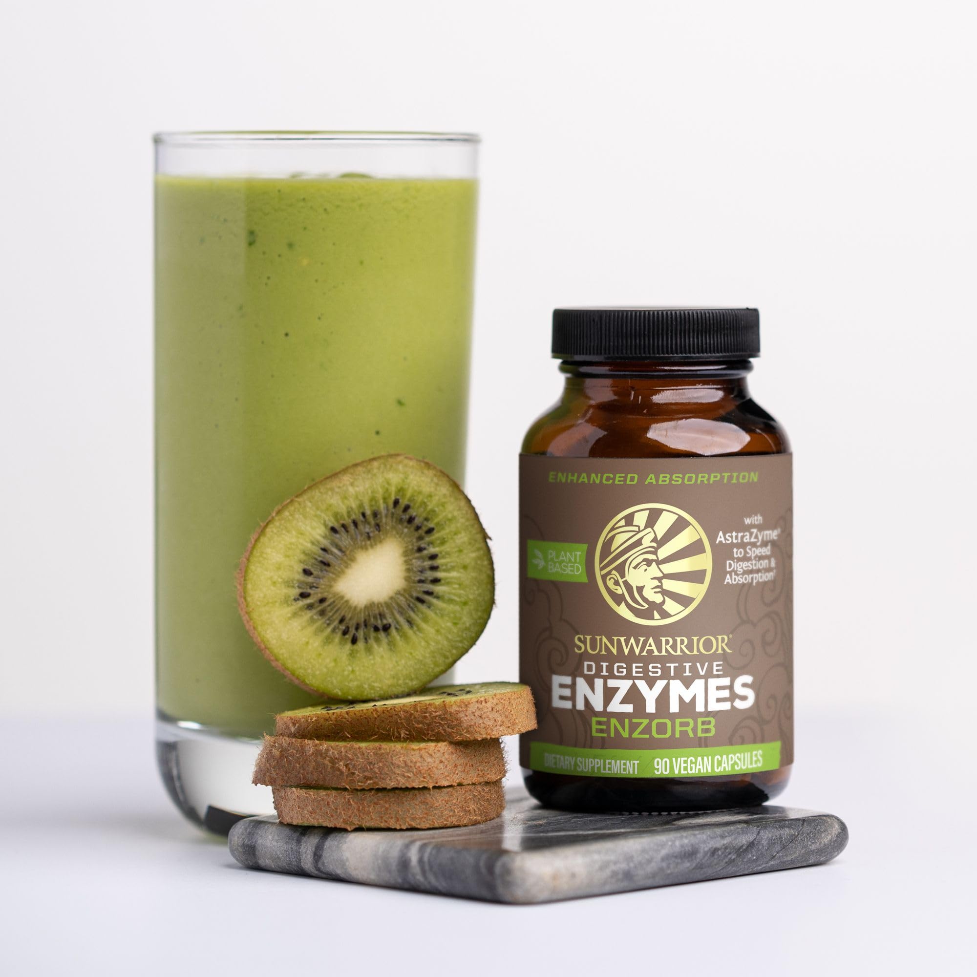 Foto 7 pulgar | Enzimas Digestivas Probióticas Sunwarrior Enzorb Vegan - Venta Internacional.