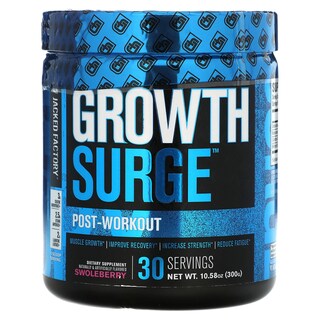 Foto 1 | Suplemento Jacked Factory Growth Surge Para Después Del Entrenamiento, 300 G - Venta Internacional.