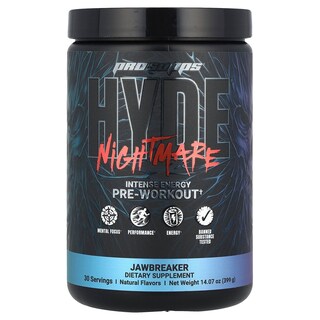 Foto 1 | Prosupps Hyde Nightmare Intense Energy Para Antes Del Entrenamiento, 399 G - Venta Internacional.